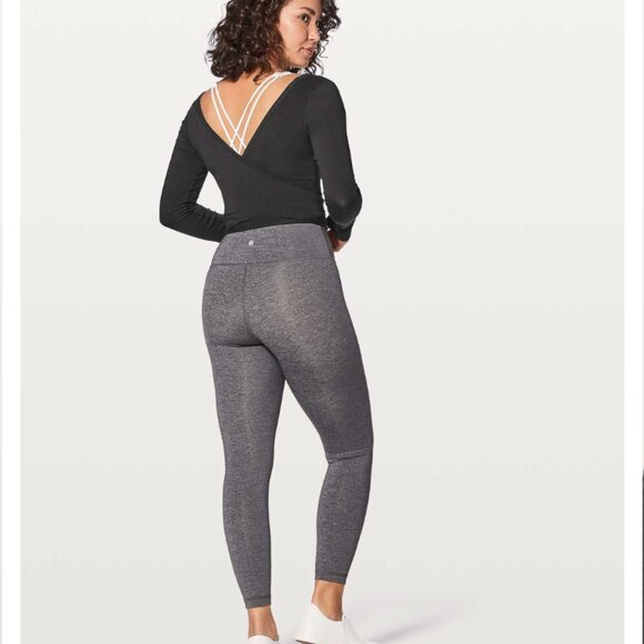 Lululemon It's A Tie Long Sleeve - Black Large - Picture 4 of 6